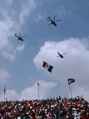 La gran victoria de Hamilton en México en imágenes