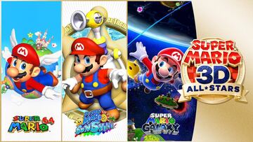 Super Mario 3D All-Stars anunciado para Switch con Super Mario 64, Sunshine y Galaxy