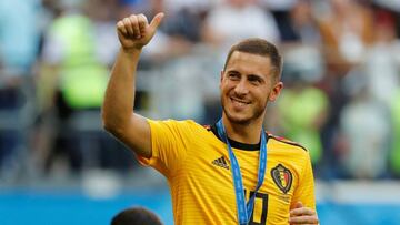 En Bélgica ven a Hazard muy cerca de firmar por el Madrid