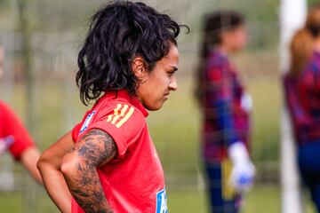 Así fue el último entrenamiento de la Selección Colombia Femenina ante de enfrentar en la cuarta jornada del Grupo A de la Copa América a Ecuador.