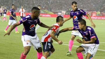Juan David Cabezas fue la figura del DIM en el partido de ida de la gran final de la Liga Águila. El volante respondió en defensa y marcó el gol del empate.