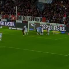 Osorio se olvida de la Roja y hace esto en el Clásico de Dinamarca: ¡gran ejecución del chileno!