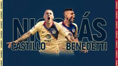 Am&eacute;rica se refuerza con Nicol&aacute;s Castillo y Nic&oacute;las Benedetti