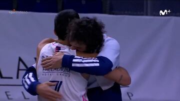 Historia del Real Madrid: Laso, Llull y Tavares despidiendo a Facu en un momento de lo más emotivo