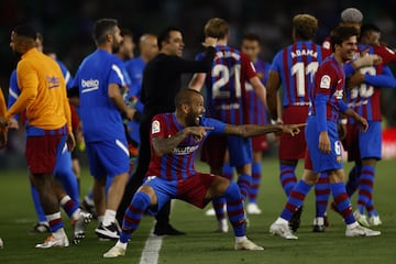 Jordi Alba le dio la victoria al Barcelona al marcar el 1-2 en el último minuto de partido.