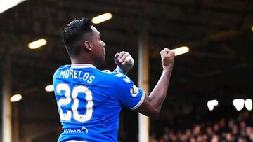 Alfredo Morelos, nominado a mejor jugador de Escocia