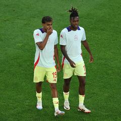 Lamine Yamal sigue ‘tirando la caña’ a Nico Williams