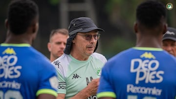 Alfredo Arias, entrenador de Deportivo Cali, habla de la situación del equipo vallecaucano