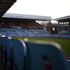 How many times has Aston Villa qualified for the Champions League in its history?