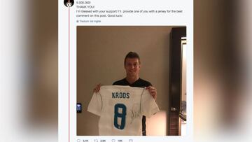 La exquisita educación de Kroos ante la amenaza de un tuitero