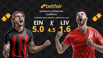 Eintracht de Frankfurt vs. Liverpool: horario, dónde ver, pronósticos y clasificación