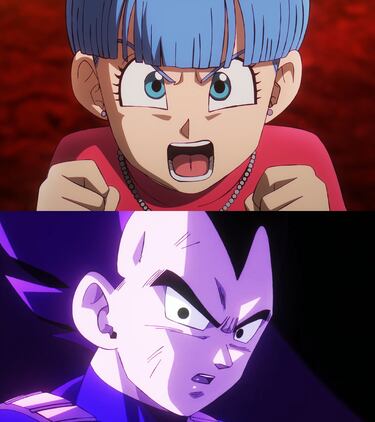 El recorte de la escena ‘más subida de tono’ de Bulma con Vegeta en ‘Dragon Ball Daima’