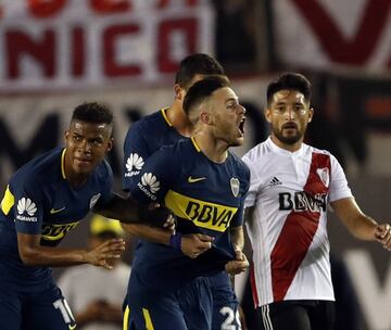 Buenos Aires, 05 NOVIEMBRE 2017, Argentina
SUPERLIGA ARGENTINA 2017
River Plata vs Boca Juniors por la 8va fecha en el Estadio Monumental.

Foto Gustavo Ortiz
