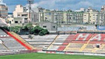 <b>PANORÁMICA. </b>Una imagen del Luis Sitjar en la actualidad, donde sólo juegan una vez por semana el filial del Mallorca y el equipo juvenil de División de Honor.