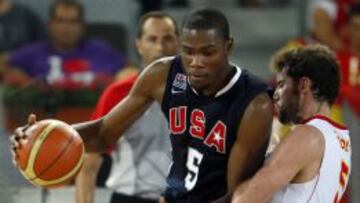 Curry, Harden, Durant, Love y Howard, en la preselección USA