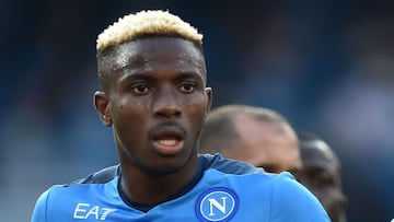 Napoli striker Victor Osimhen.