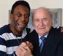 Blatter y el cumpleaños de Pelé
