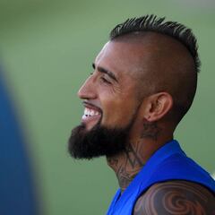 El trabajo de competencia que realiza Arturo Vidal en Chile