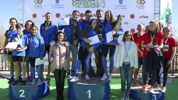 300 corredores en la Carrera de las Empresas de Alcobendas