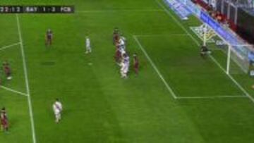 Más protestas: fuera de juego previo al penalti de Iturra