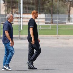 Caufriez no entrena y peligra su presencia el sábado en Mestalla