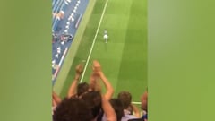 El capitán del Brujas, eufórico con su afición tras el empate