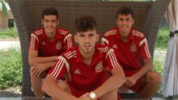 Merino, Ceballos y Rodrigo, los motores de La Rojita