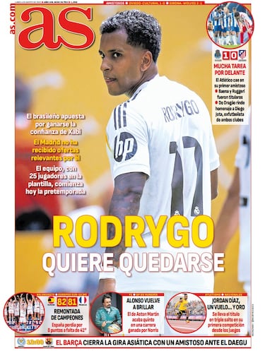 Las portadas de AS de agosto
