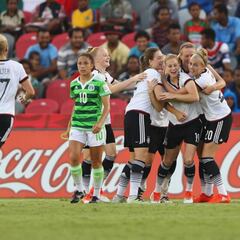 Alemania aprovecha errores para vencer al Tri Sub 20 Femenil