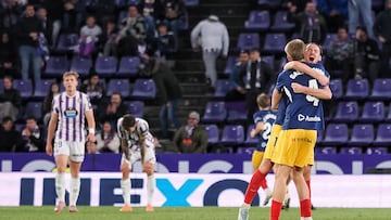 13/12/25 PARTIDO SEGUNDA DIVISION
REAL VALLADOLID - ANDORRA
ALEGRIA FIN DE PARTIDO
