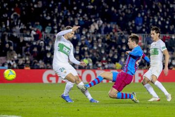 El canterano blaugrana entró al partido en el segundo tiempo y aprovechó un pase Gavi para anotar el gol que le dio los 3 puntos a su equipo.