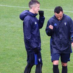 El Cádiz entrenó con la mente puesta en el gol