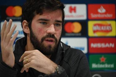 Liverpool goalkeeper Alisson annoyed at lack of clean sheets