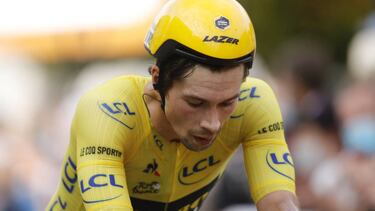 Dudo que Roglic supere el golpe