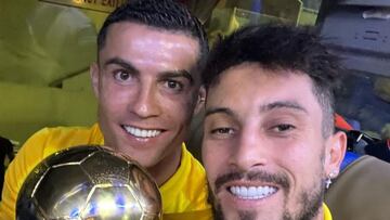 Cristiano y Álex Telles.