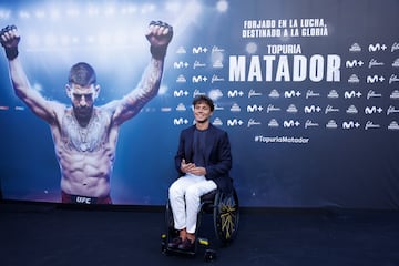 Vinicius, Carvajal y Courtois, protagonistas en la alfombra roja de la película de Ilia Topuria