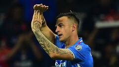 Los números de Augusto Lotti en su debut como goleador en Cruz Azul