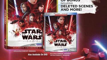 Así es el Blu-ray coleccionista de Star Wars: Los Últimos Jedi