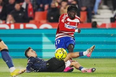 Aprobados y suspensos del Granada: Luca Zidane se traga el 1-1
