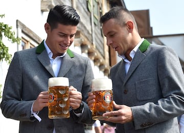 Así disfrutó Vidal del Oktoberfest