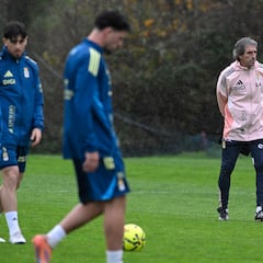 Cuatro ausentes obligados en la primera lista de Almada en el Oviedo