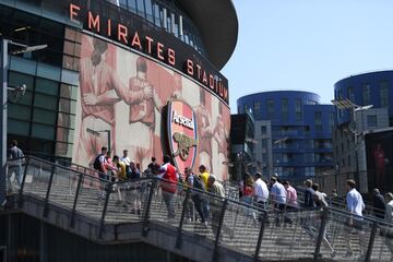 El Emirates recibe a Wenger tras el anuncio de su marcha