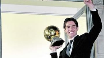 <b>REY DEL 2007. </b>Kaká fue reconocido aquel año como el mejor futbolista del mundo.