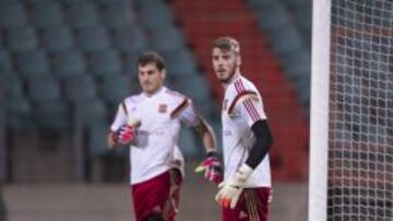 Del Bosque rotará a Casillas y De Gea en la portería de España