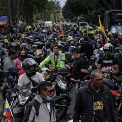 Manifestación de motociclistas en Bogotá: Alcaldía desmiente cierre de Transmilenio