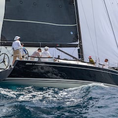 El Yamamay cántabro lidera el Campeonato de Bizkaia de Cruceros en el Abra