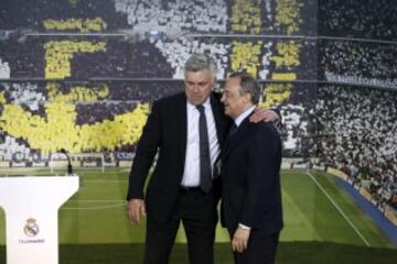 Las imágenes de la presentación de Ancelotti