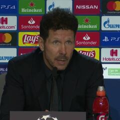 Simeone y los pitos a Koke: "La afición nos ha silbado a todos"