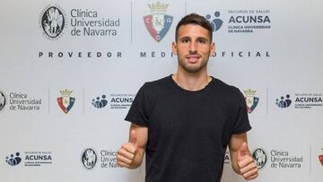 Calleri ya es nuevo jugador de Osasuna.