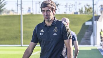 Raúl, entrenador del Real Madrid Castilla.